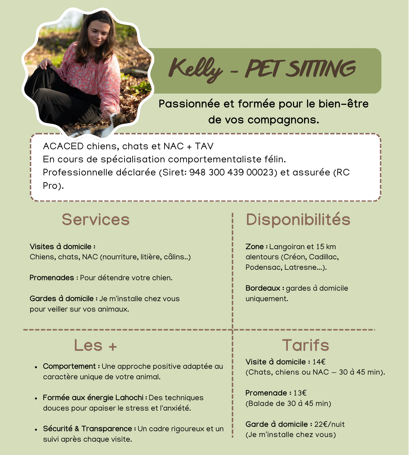 Pet Sitting Oasilys